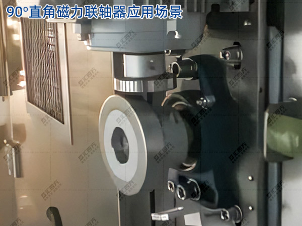 汇四方直角磁力联轴器能代替锥齿轮？它的工作原理及优势很牛